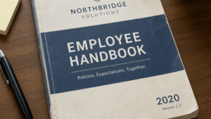 outdated employee handbook